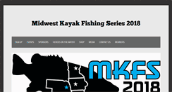 Desktop Screenshot of midwestkayakfishingseries.com